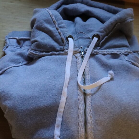 We The Free- free people- two for one Gray hoodie, size XS 100% Cotton - Picture 5 of 6